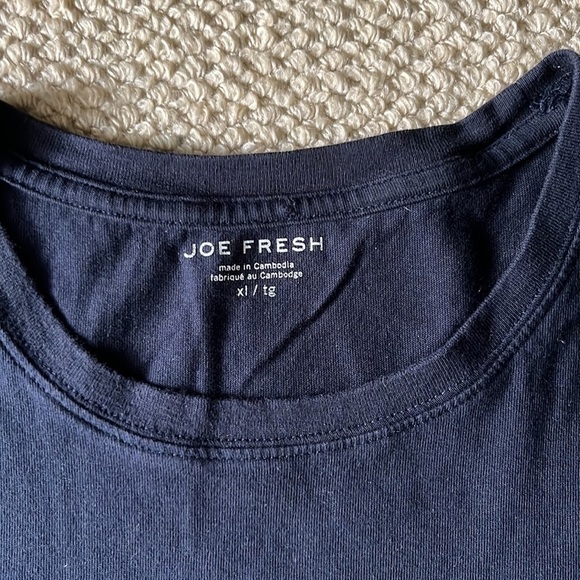 Navy XL Joe Fresh short sleeve tee​​​​ - Picture 4 of 4